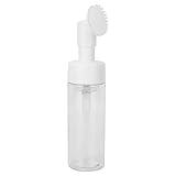 Facial Cleansing Foam Bottle, Empty Facial Cleansing Foam Refillable Bottle Soap Dispenser Shampoo Cosmetic Lotion Empty Bottle Foam Brush Foam Bottle Facial Cleanser Foaming Bottle Mousse Foaming