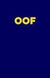 OOF: Composition Notebook College Ruled 5.5" x 8.5" Modern Chic Minimalist Funny Irreverent Design Black 120 Pages