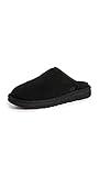 UGG Mens Classic Slip-On Slipper, Black, 11 US