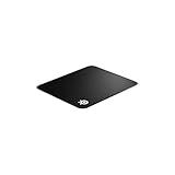 SteelSeries QcK Gaming Mouse Pad - Large Stitched Edge Cloth - Extra Durable - Optimized For Gaming Sensors - Black