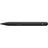 Microsoft Surface Slim Pen 2 Matte Black - Bluetooth 5.0 Connectivity - 4,096 points of pressure sensitivity - Create in real time with zero force inking - Take notes naturally with haptic motor - Sha