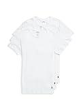 Polo Ralph Lauren Underwear Men's 3 Pack Slim Fit Crew Tee, White, M