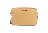 Michael Kors Women's Jet Set Item Lg Crossbody (Camel)