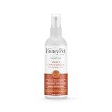 The Honey Pot Company - Refreshing and Restorative Panty and Body Plant-Derived Deodorant Spray - Paraben & Sulfate Free - Amber Sandalwood -4 fl. oz.