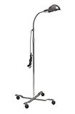 Grafco Medical Exam Lamp, Flexible Gooseneck Light, Rolling Base, Height-Adjustable