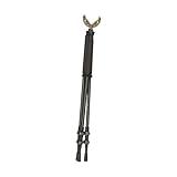 Allen Company Axial Shooting Stick - Adjustable Tripod/Bipod/Monopod 61 inch by Allen with Quick-Snap & Rubber Grip Cradle, Black