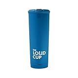 The LoudCup 20 oz Tumbler + Integrated Stadium Horn (Heron Navy) - Reusable Water Bottle for Sports Fans - Worlds Loudest Cup for Noisy Fans on Game Day & Tailgating