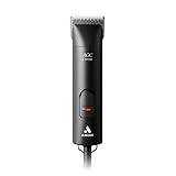 Andis 24675 UltraEdge 2-Speed Detachable Blade Clipper – Runs Cool & Quiet, Designed with Two-Speed Rotary Motor & Shatter-Proof Housing - For All Coats & Breeds - 120 Volts, Black