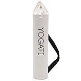 YOGATI Yoga Mat Bag with Adjustable Strap. Cotton yoga bag. Yoga Mat Bags for Women and Men. Yoga mat carrier.