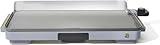 Beautiful XL Electric Griddle 12" x 22" - Non-Stick Flat Top Grill by Drew Barrymore - Extra Large Indoor Cooking Surface for Pancakes, Breakfast & Family Meals - Kitchen Appliance (Cornflower Blue)