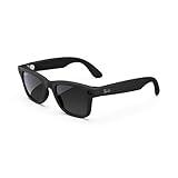 Meta Wayfarer Square Sunglasses, Matte Black/Polarized Gradient Graphite, Large
