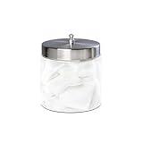 Glass Sundry Jar - 4 x 4 Inch Clear with Lid - Compact & Durable Storage | 1 Count