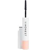 Honest Beauty 2-in-1 Extreme Length Clean Mascara + Lash Primer | Lengthening + Volumizing | EWG Verified + Cruelty Free | Black, .27 fl oz