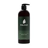 Falcon Personal Care Moisturizing Hair Face Body Wash for Women & Men | Skin & Hair Nourishing | Parabens & Sulfate Free 16.0 fl oz. (Bergamot Cedar)