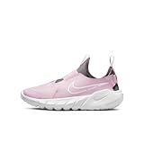 Nike Unisex-Child Flex Runner 2 Running Shoes, Pink Foam/White-flat Pewter, 7 Big Kid