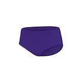 chassé Girls Basic Cheerleading Briefs - Comfortable Lightweight Fit (Purple, 2XL)
