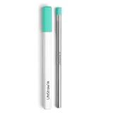 LifeStraw Sip – Reusable Stainless Steel Water Filter Drinking Straw with Carry Case, Removes Microplastics, Bacteria and Parasites for Travel and Everyday Use, Cotton Candy