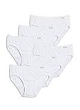 Jockey Women's Underwear Elance Bikini - 6 Pack, White, 6