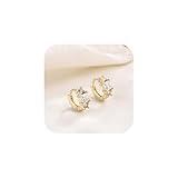 lightning+deals+of+today+prime,lightning+deals+of+today,Small Huggie Hoop Earrings for Women Gold Temperament Earrings with Cubic Zirconia Dainty Valentines Day Gifts for Her Birthday Jewelry