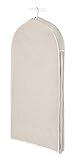 Whitmor Zippered Garment Bag Natural Linen, Large