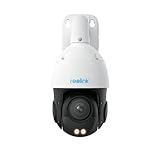 REOLINK RLC-823S2, Smart 4K/8MP UHD PTZ Dome Security Camera with Cutting-Edge 16X Optical Zoom and 3D Zoom, Spotlights Color Night Vision, Person/Vehicle/Animal Detection, 2 Way Talk, 24/7 Recording