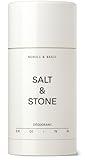 SALT & STONE Deodorant | Extra Strength Natural Deodorant for Women & Men | Aluminum Free with Seaweed Extracts, Shea Butter & Probiotics (Neroli & Basil)