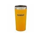 DEWALT Stainless Steel Tumbler, Yellow, 20 Ounce