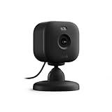 Blink Mini 2 (newest model), Plug-in smart security camera, HD night view in color, built-in spotlight, two-way audio, motion detection, Works with Alexa (Black)