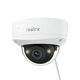 REOLINK 5MP Outdoor Security IP Camera, Turret Surveillance PoE with 2.8mm Lens,130° Diagonal,IK10 Vandal Proof,Smart Detection,Color Night Vision,2-Way Talk,IP67 Weatherproof,RLC-540A
