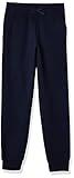 The Children's Place girls Uniform Active French Terry Jogger Pants, Tidal, 7 8 US