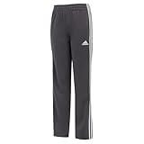 adidas boys Active Sports Athletic Tricot Jogger Track Pants, Iconic Grey Five, X-Large US