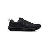 Under Armour Boys' Grade School Assert 10, (002) Black/Black/Black, 6, US