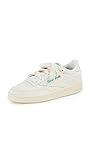 Reebok womens CLUB C 85 VINTAGE,CHALK/ALABAS/GLEGRN,8