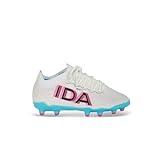 IDA Youth Next Gen Girl's Soccer Cleats, White, 2.5 G/W (1Y)