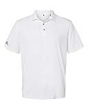 adidas Mens Performance Sport Shirt (A230) -White -L