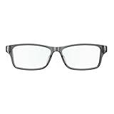 Amazon Echo Frames, an Alexa device (newest model), Smart glasses with Alexa, Modern Rectangle frames in Charcoal Gray with blue light filtering lenses