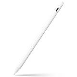 Stylus Pen for iPad 9th&10th Generation-2X Fast Charge Active Pencil Compatible with 2018-2024 Apple iPad Pro 11"/12.9"/M4, iPad Air 3/4/5/M2, iPad 6-10, iPad Mini 5/6 Gen-White