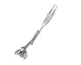 Vagabond House Pewter Acorn & Oak Leaf Hors d'oeuvre/Cocktail Fork 5 inch Long