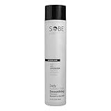 SOBE LUXE - Smoothing Shampoo for All Hair Types, Sulfate Free 10 Oz - Moisturizes, Strengthens, Protects Color and Repair - With Panthenol and Amino Acids