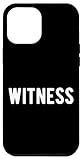 iPhone 14 Pro Max Witness Law Testify Eye Witness Legal Term Witness Lawyer Case