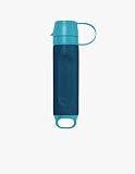 LifeStraw Peak Series – Solo Personal Water Filter for Hiking, Camping, Travel, Survival and Emergency preparedness. Removes Bacteria, parasites and microplastics, Blue Raspberry