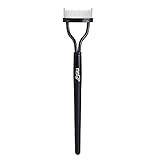 Eyelash Comb MSQ Eyelash Separator Mascara Applicator Eyelash Definer With Comb Cover Arc Designed Cosmetic Brushes Tool Black (1PCS)