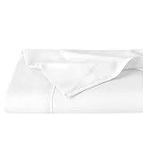 Bare Home King Flat Sheet - Premium 1800 Ultra-Soft Top Sheet - Hotel Luxury - Double Brushed - Easy Care - 1 King Flat Sheet Only (King, White)