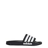 adidas Adult Adilette Shower Core Black/White/Core Black 10