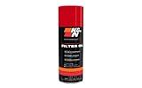 K&N Air Filter Oil: Aerosol; Restore Engine Air Filter Performance and Efficiency, 99-0516, 347g(12.25 Oz), Black