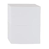 Amazon Basics Blank 1000 Index Cards, 500 Count (Pack of 2), White, 4'' x 6''