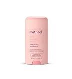 Method Deodorant, Pure Peace, Rose Water, Peonies + Pink Sea Salt notes, 24 Hour Odor Protection, 2.65 oz
