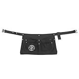 Klein Tools 42200 Tool Apron with Deep Pockets for Hand Tools, Size Medium to Large, Great Electricians Gift
