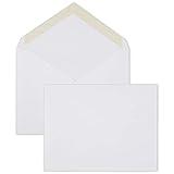 Mead Standard A2 Invitation Envelopes, Gummed Closure, 4-3/8" X 5-3/4", Premium 24-lb Paper, White, 100 per Box (CO198)