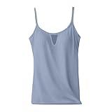 Kifszeury Amazon Haul Sale Summer Tank Tops For Women 2025 Trendy Square Neck Sleeveless Camisole Top Cami Tanks Shirts Outfits Clothes Light Blue Linen Tank Tops For Women day-prime Medium